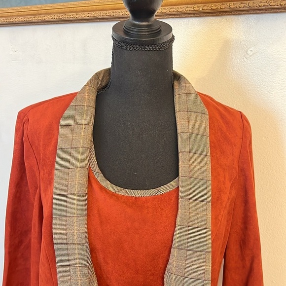 Vintage Perceptions Elegant Tank and Jacket/Blazer, Sz. 8P. - Picture 2 of 10